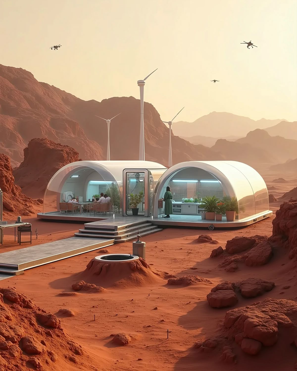 Mars architectural design
