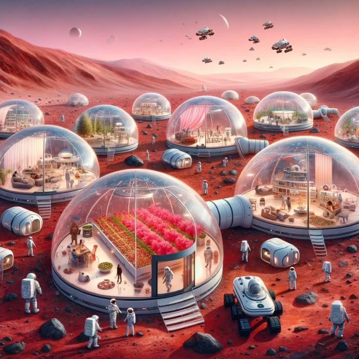 Mars architectural design