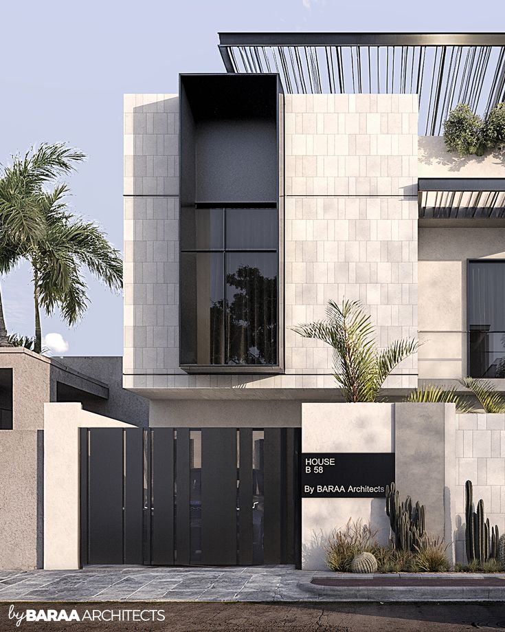 طراحی نما با متریال سنگ