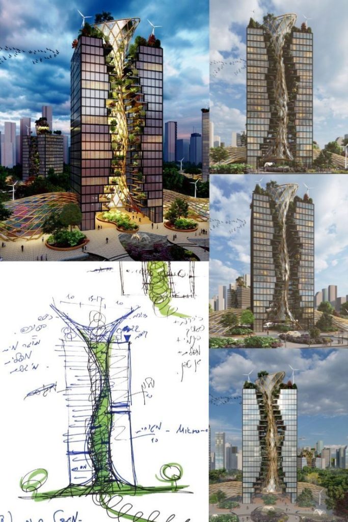 نقش برگه سبز در طراحی معماری